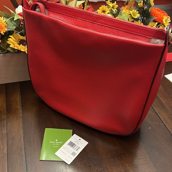 Kate Spade Lexy Shoulder bag in Candied 🍒 pebbled leather - Picture 4 of 7